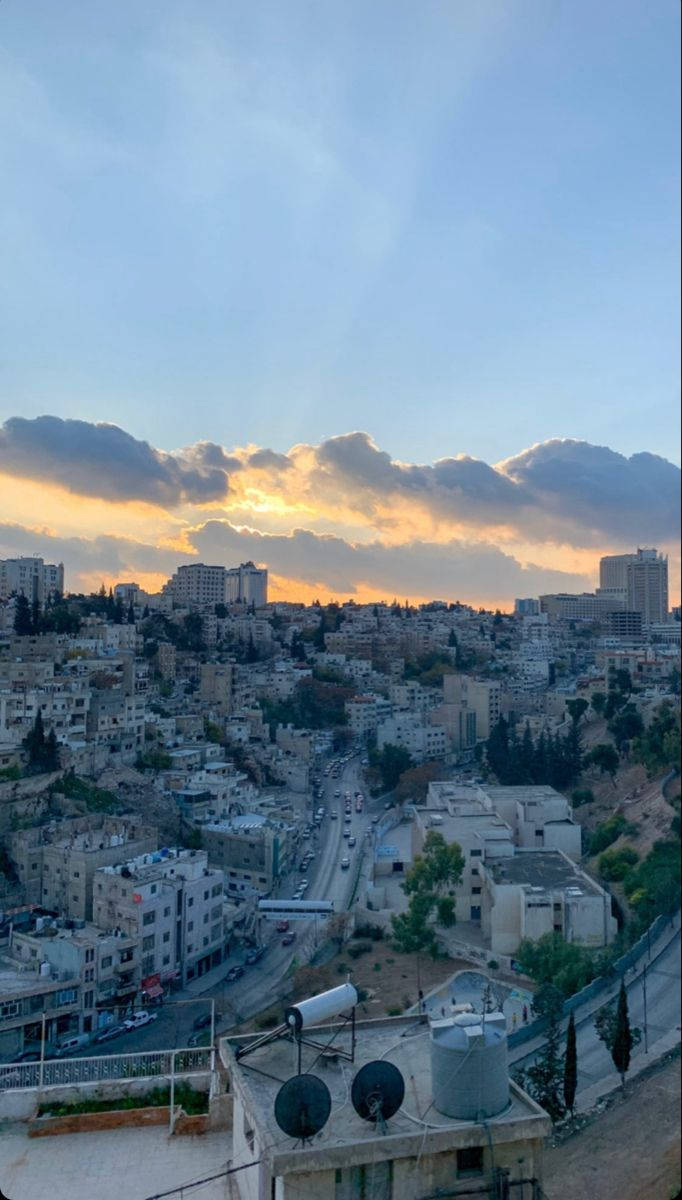 Sunrise In Jordan Background