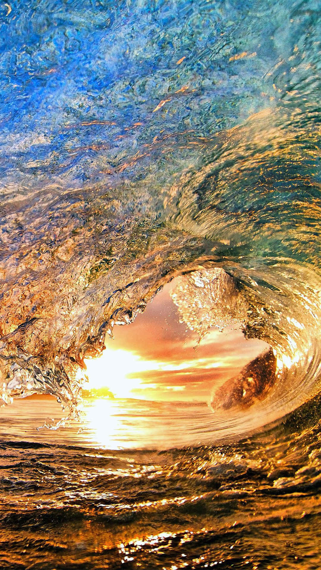 Sunrise Ocean Wave Iphone