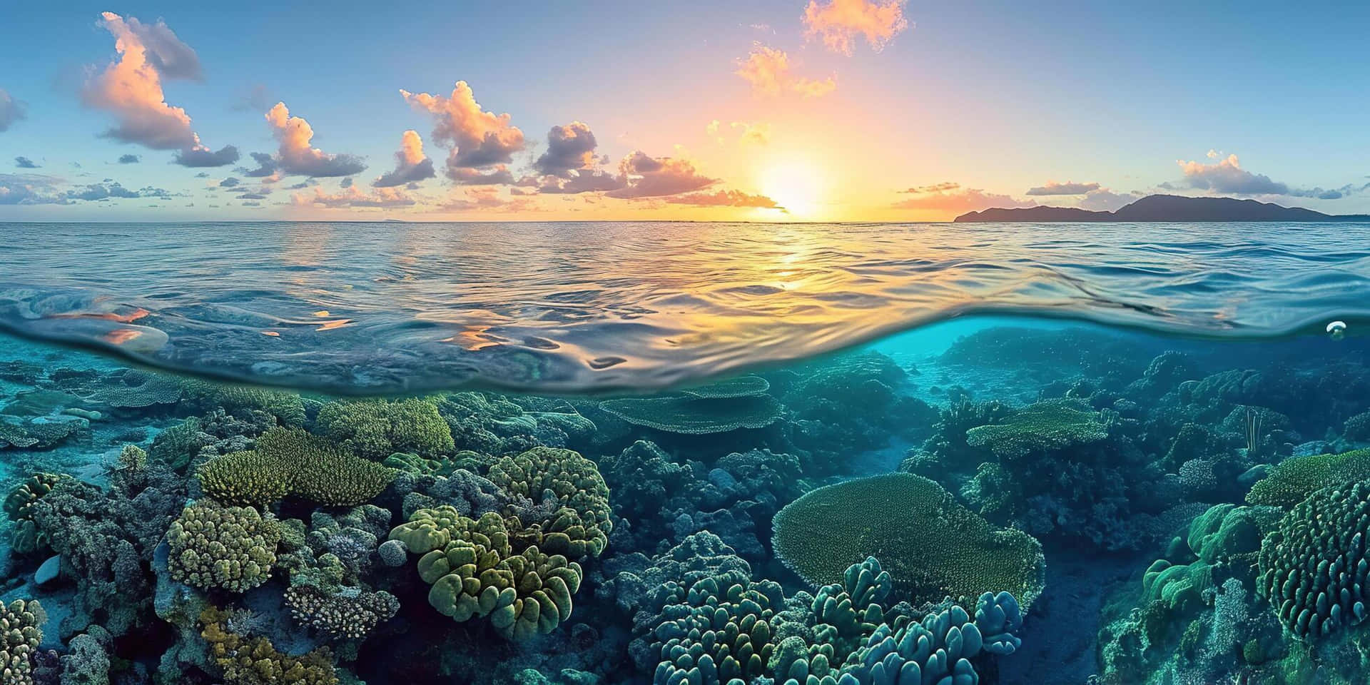 Sunrise_ Over_ Great_ Barrier_ Reef