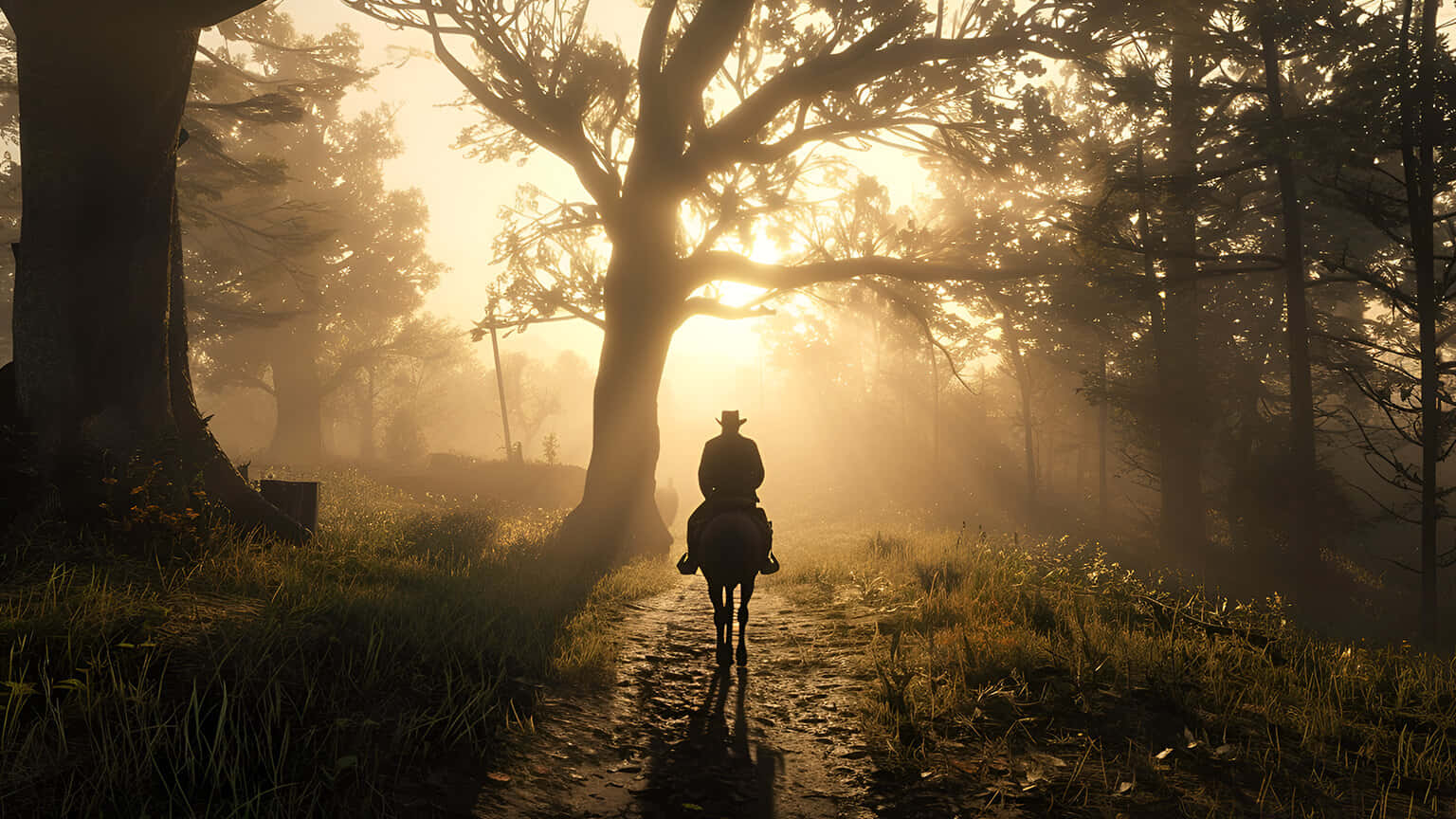 Sunrise Ridein Red Dead Redemption2 Background