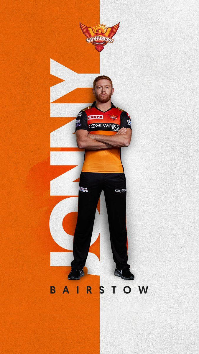 Sunrisers Hyderabad Bairstow Poster Background