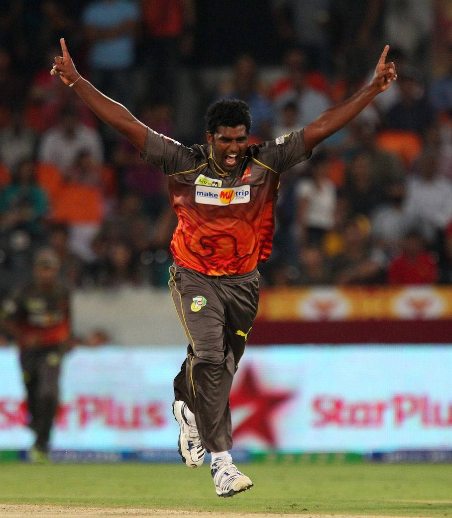 Sunrisers Hyderabad Bowler Thirasa Perera Background