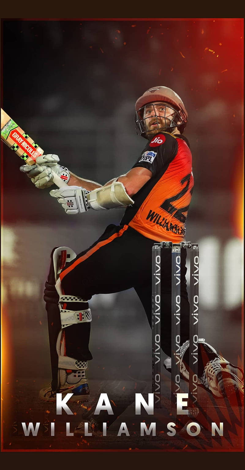 Sunrisers Hyderabad Player Kane Williamson Background