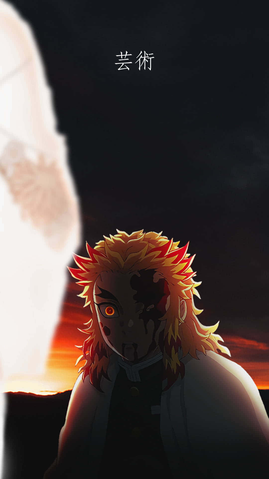 Sunset_ Demon_ Aesthetic_ Anime_ Character Background