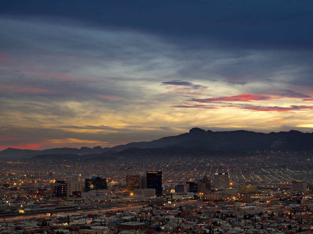 Sunset El Paso Background