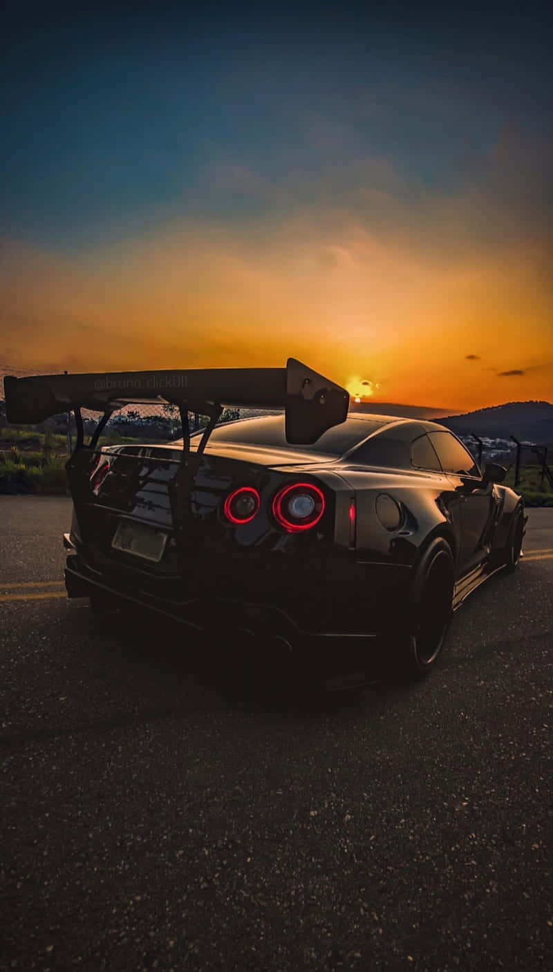 Sunset Gtr Iphone Background