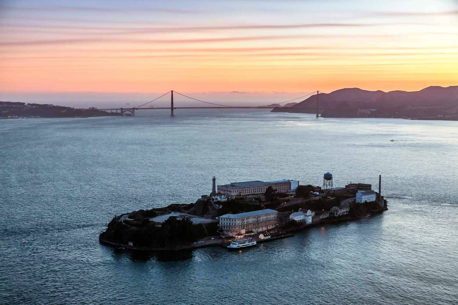 Sunset In Alcatraz