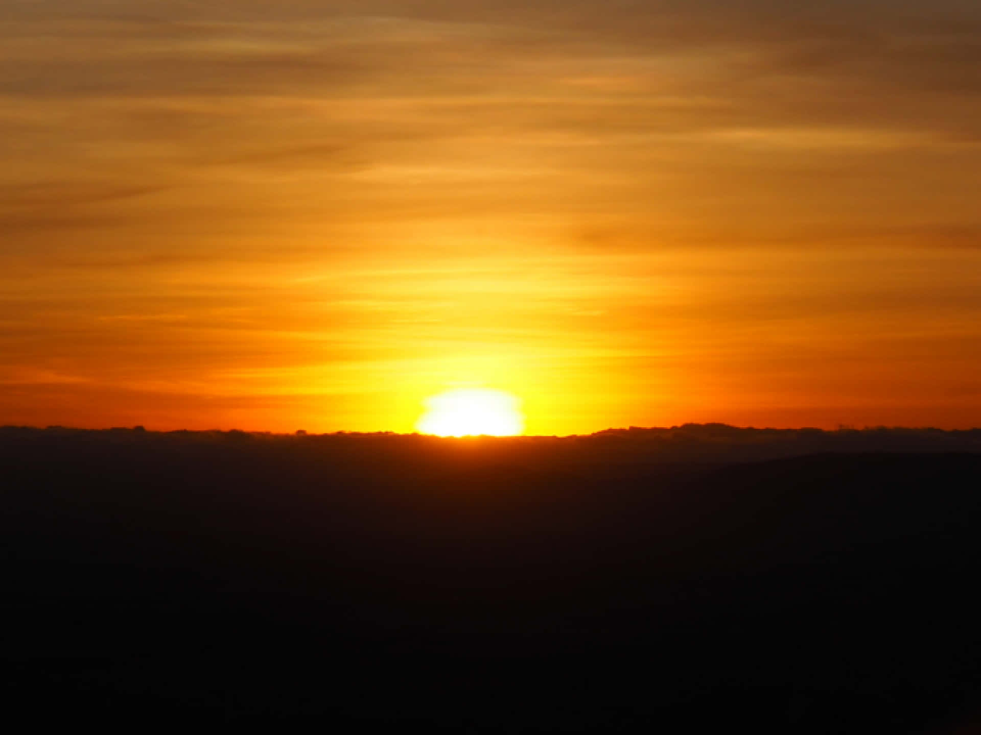 Sunset In Masai Mara National Reserve Background