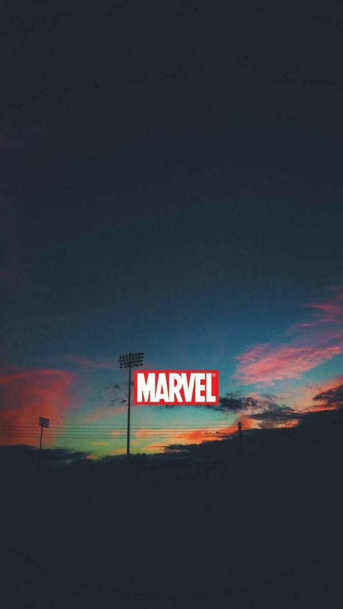 Sunset Marvel Aesthetic Background