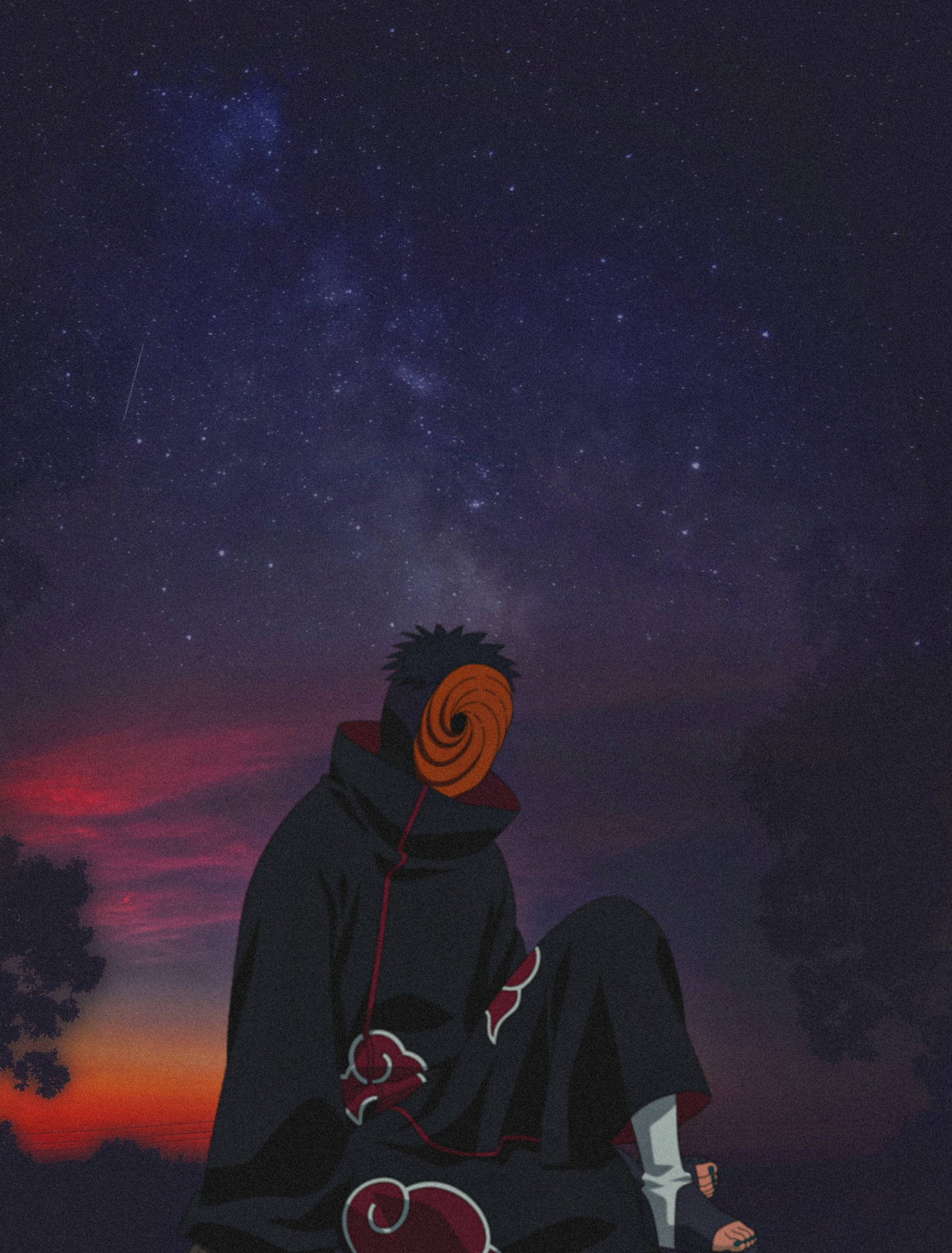 Sunset Obito Uchiha 4k Background