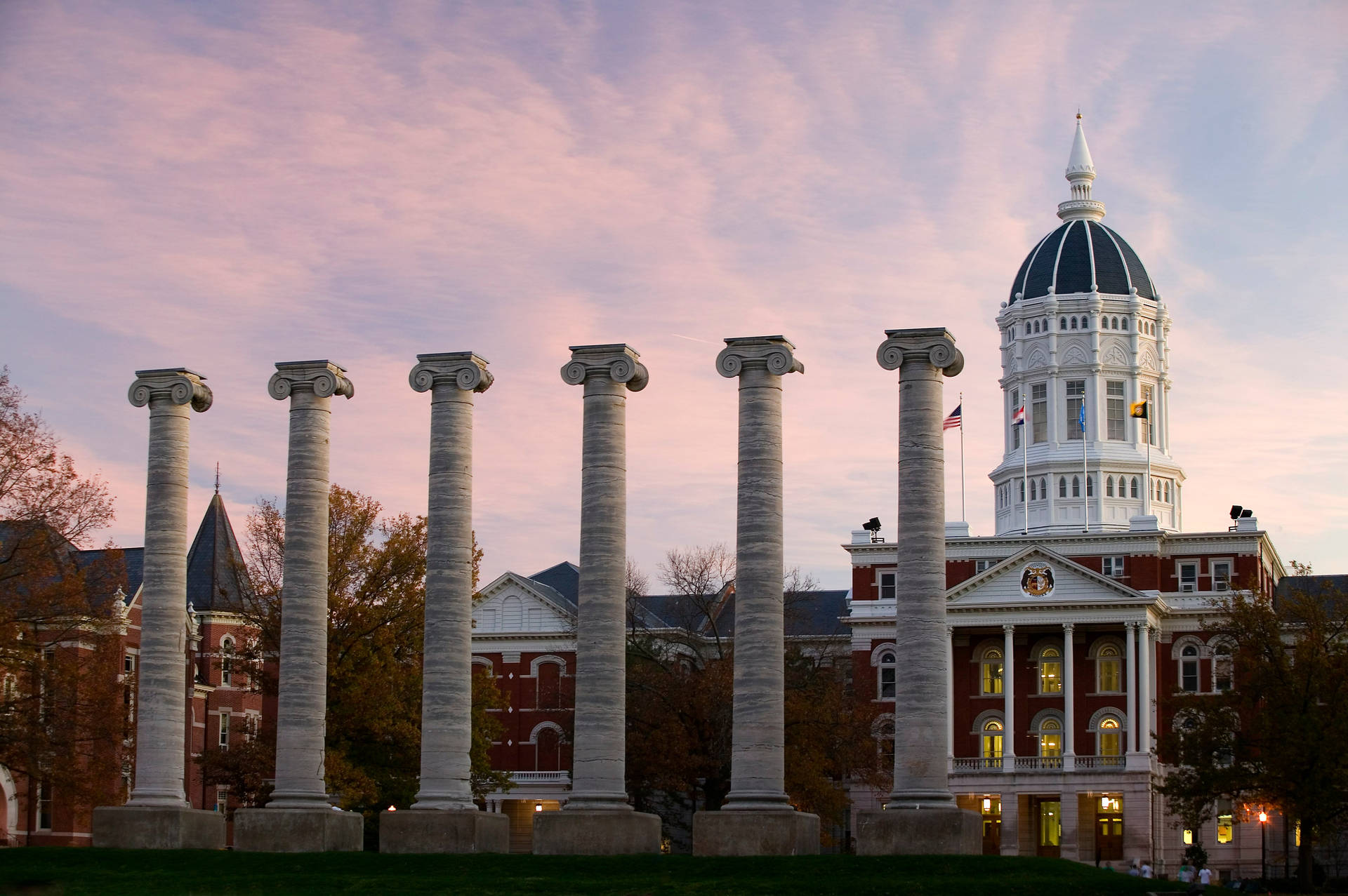 Sunset Over Missouri University Of Science And Technology