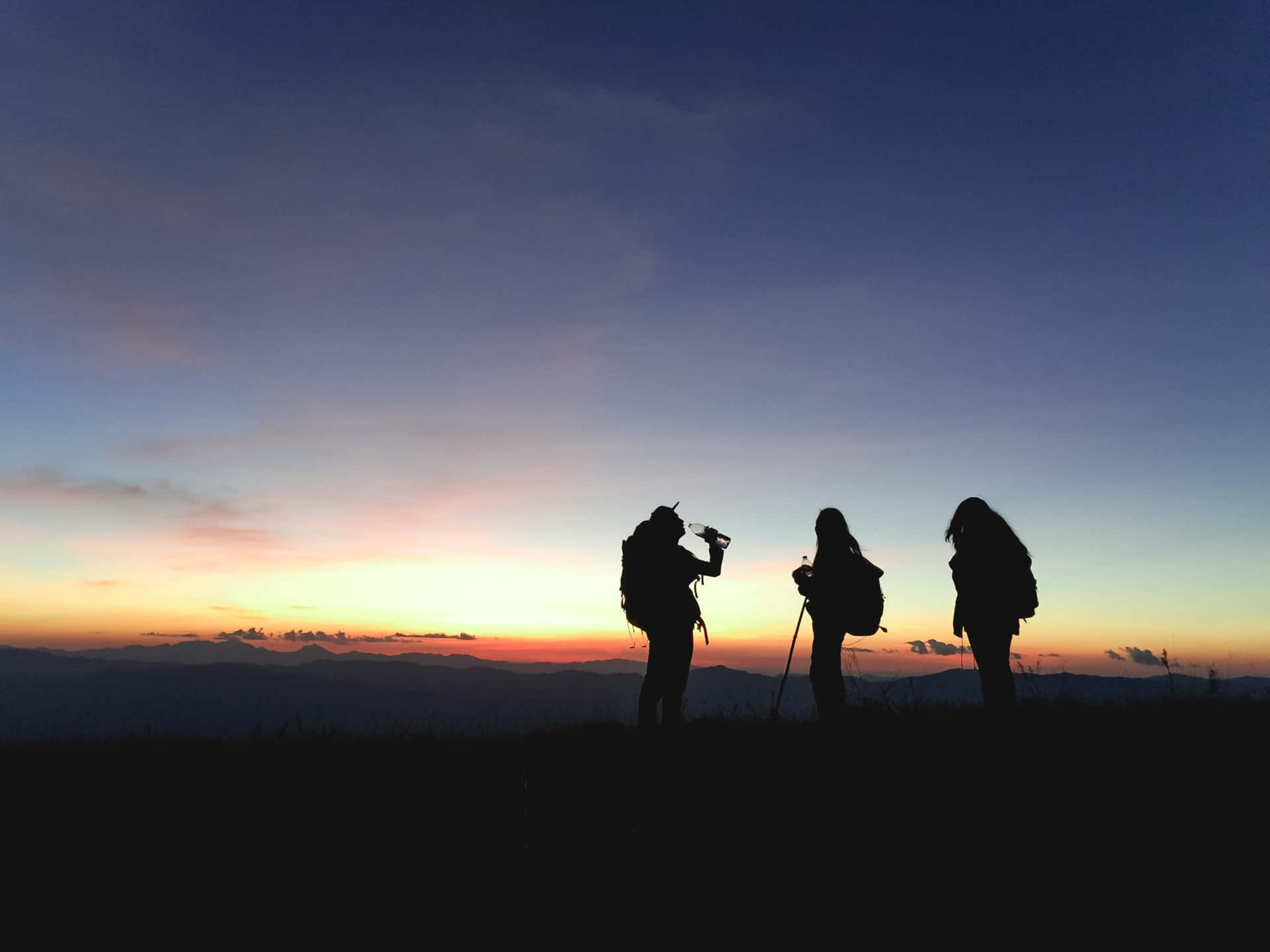 Sunset Photography Adventure Background