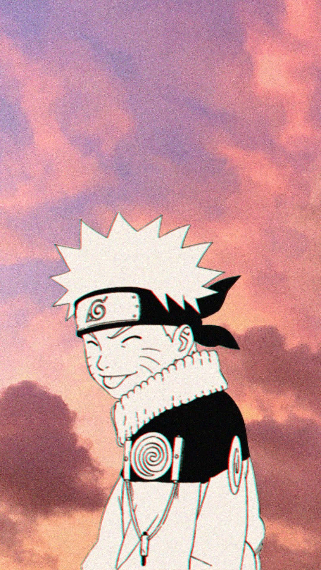 Sunset Sky Naruto Aesthetic Phone