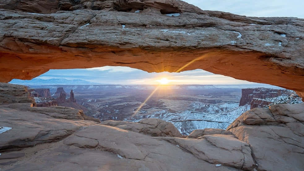 Sunset Under Delicate Arch