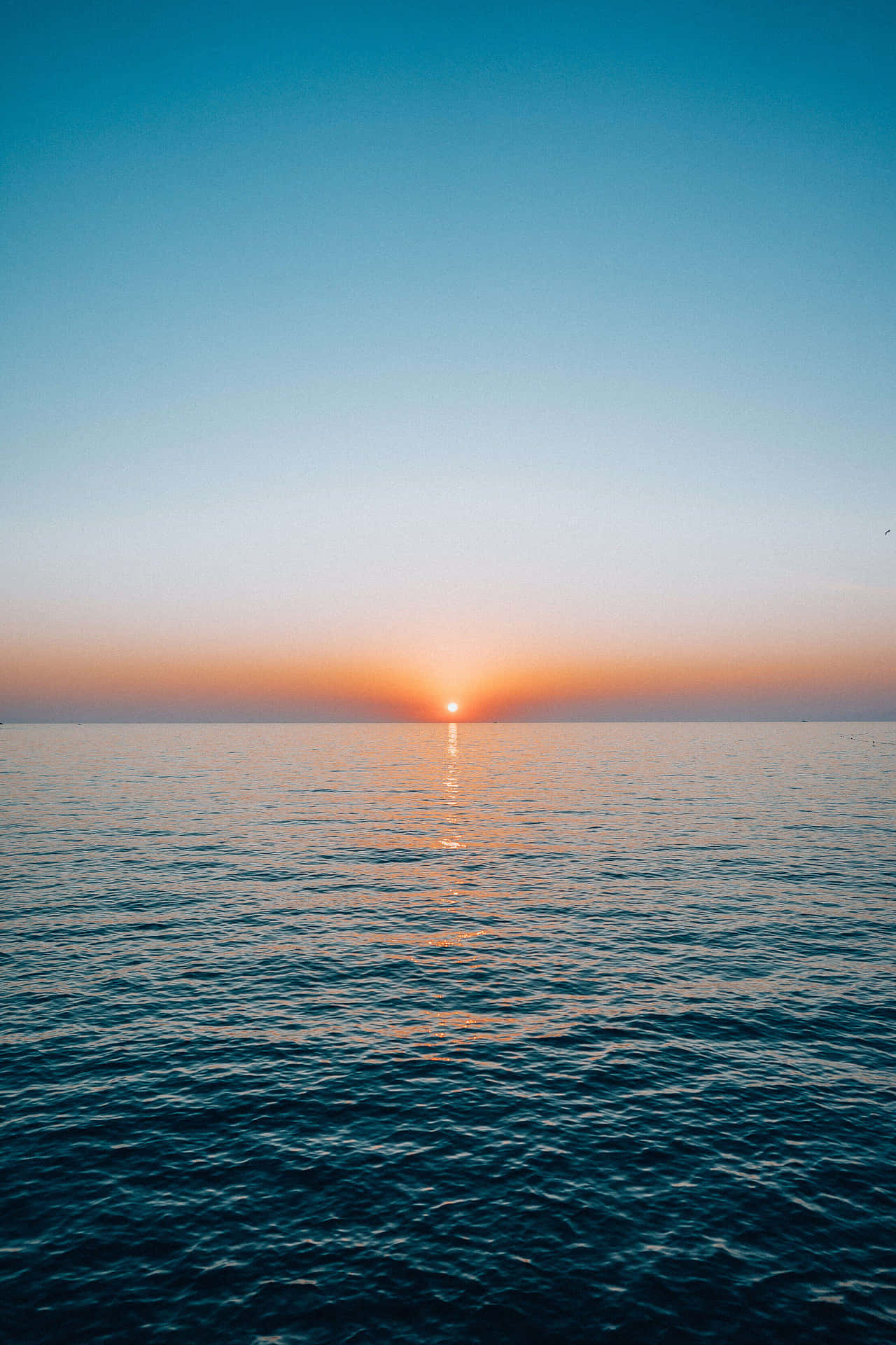 Sunset View In Crotia Background
