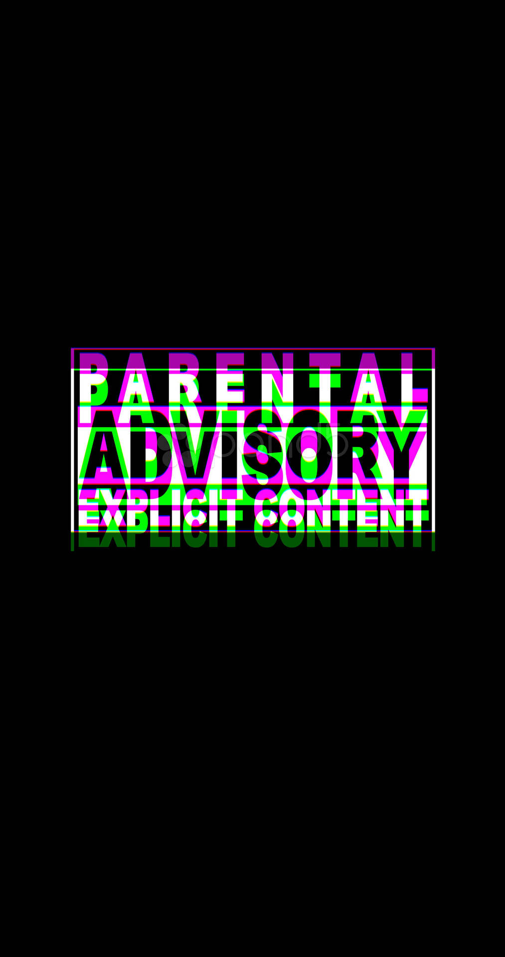 Super Amoled Parental Advisory Background
