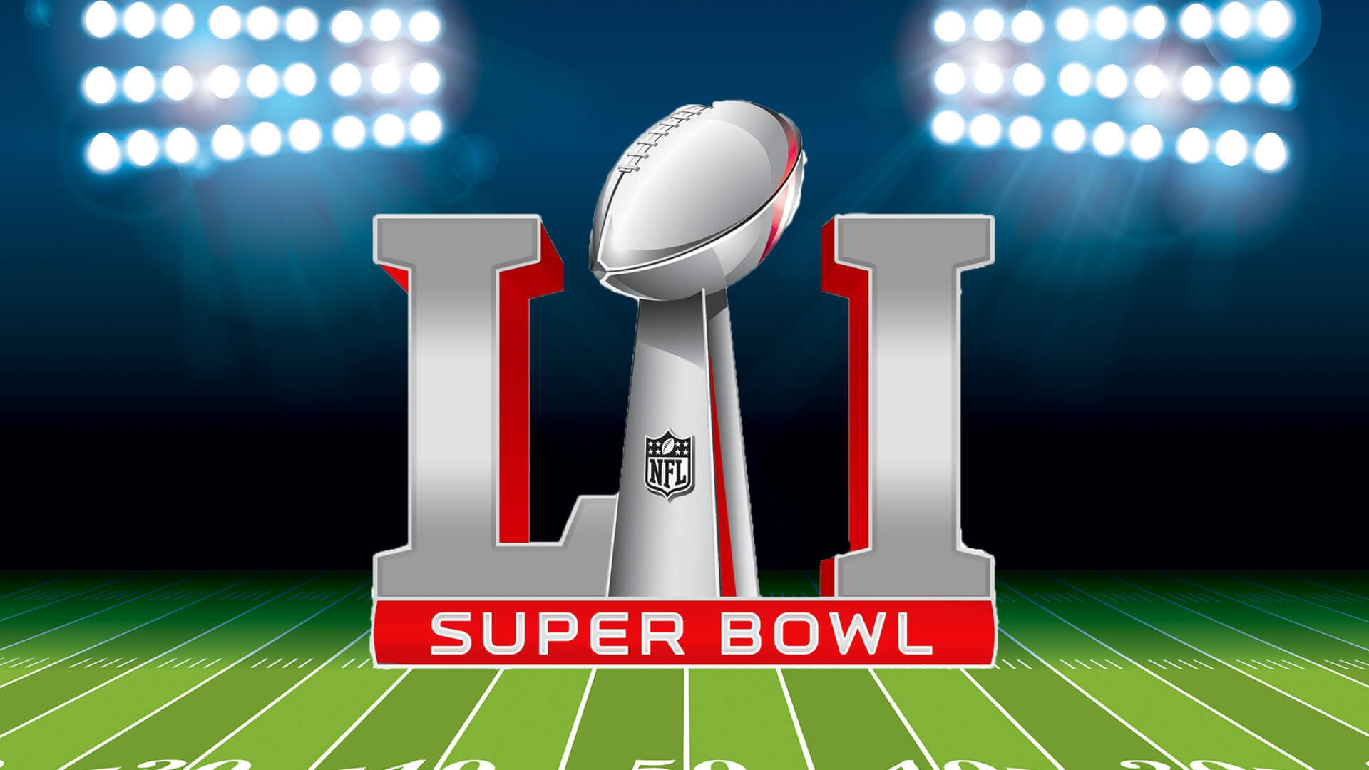 Super Bowl Li Logo Background