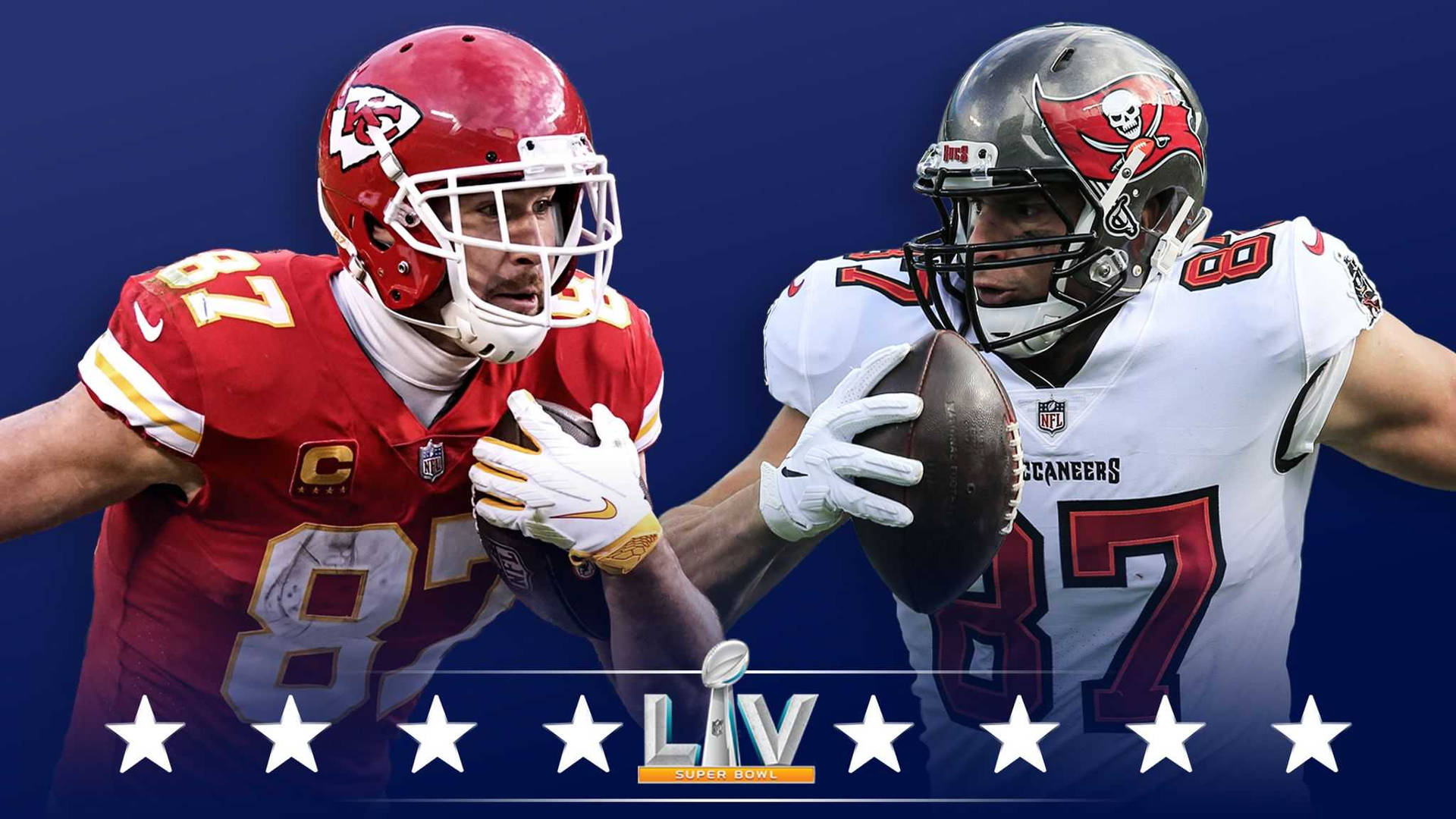 Super Bowl Lv Kelce Vs Gronkowski