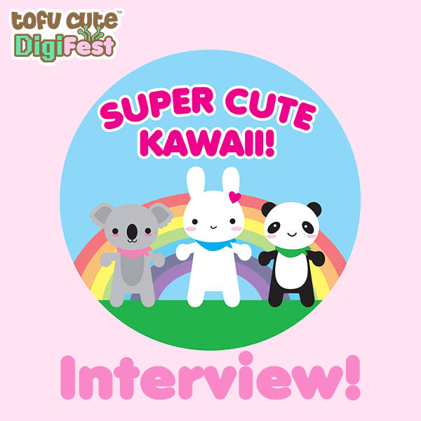 Super Cute Kawaii Characters Interview Background