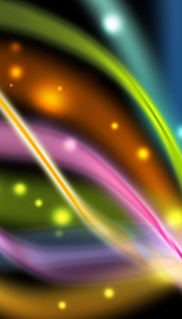 Super Hd Neon Colors Background