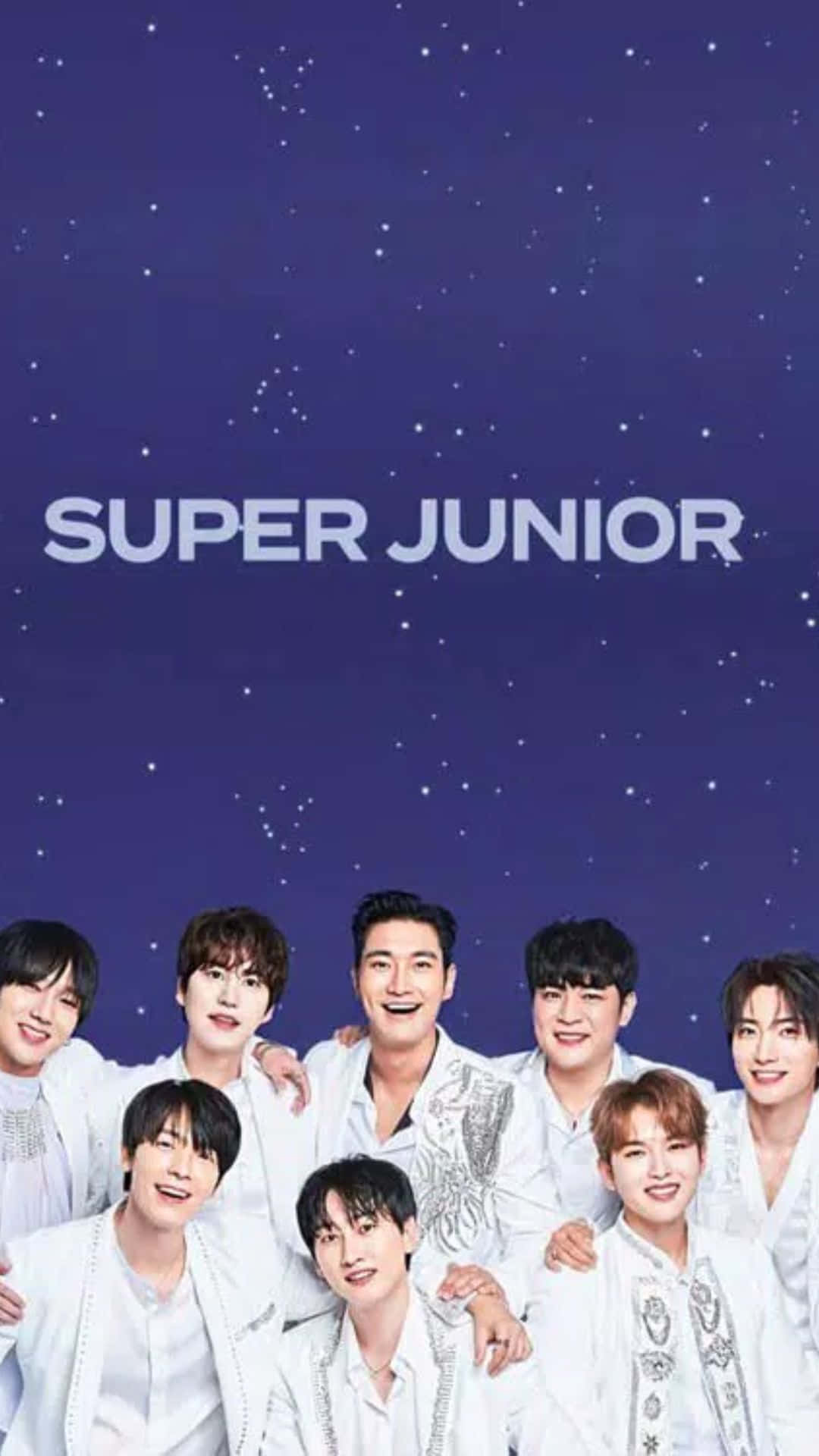 Super Junior In White Background