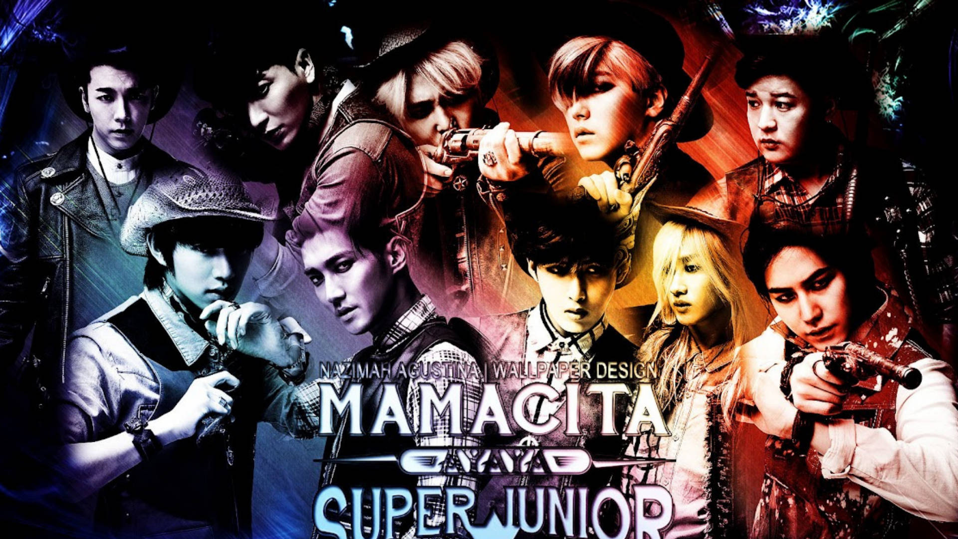 Super Junior Mamacita Background