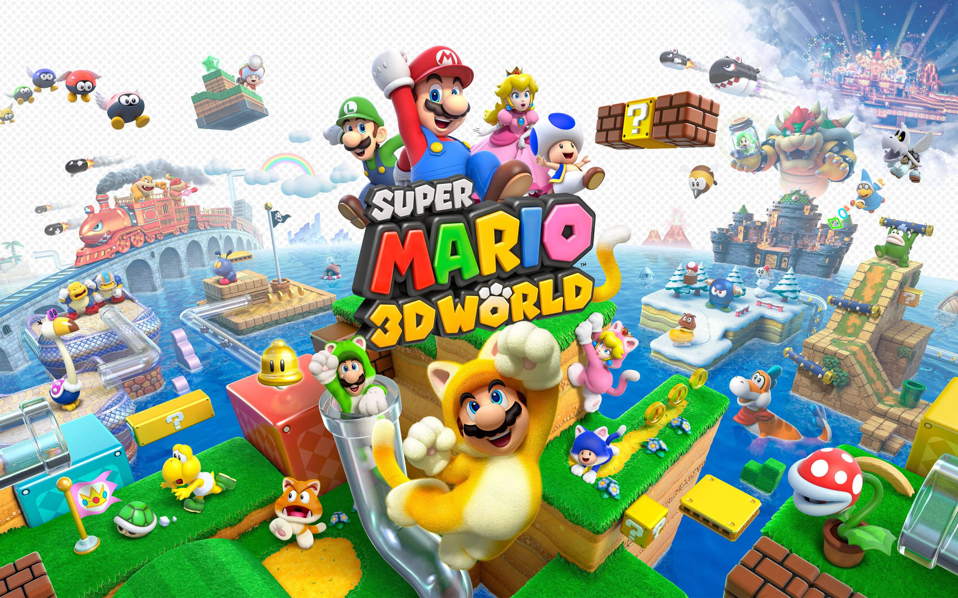 Super Mario 3d World Background