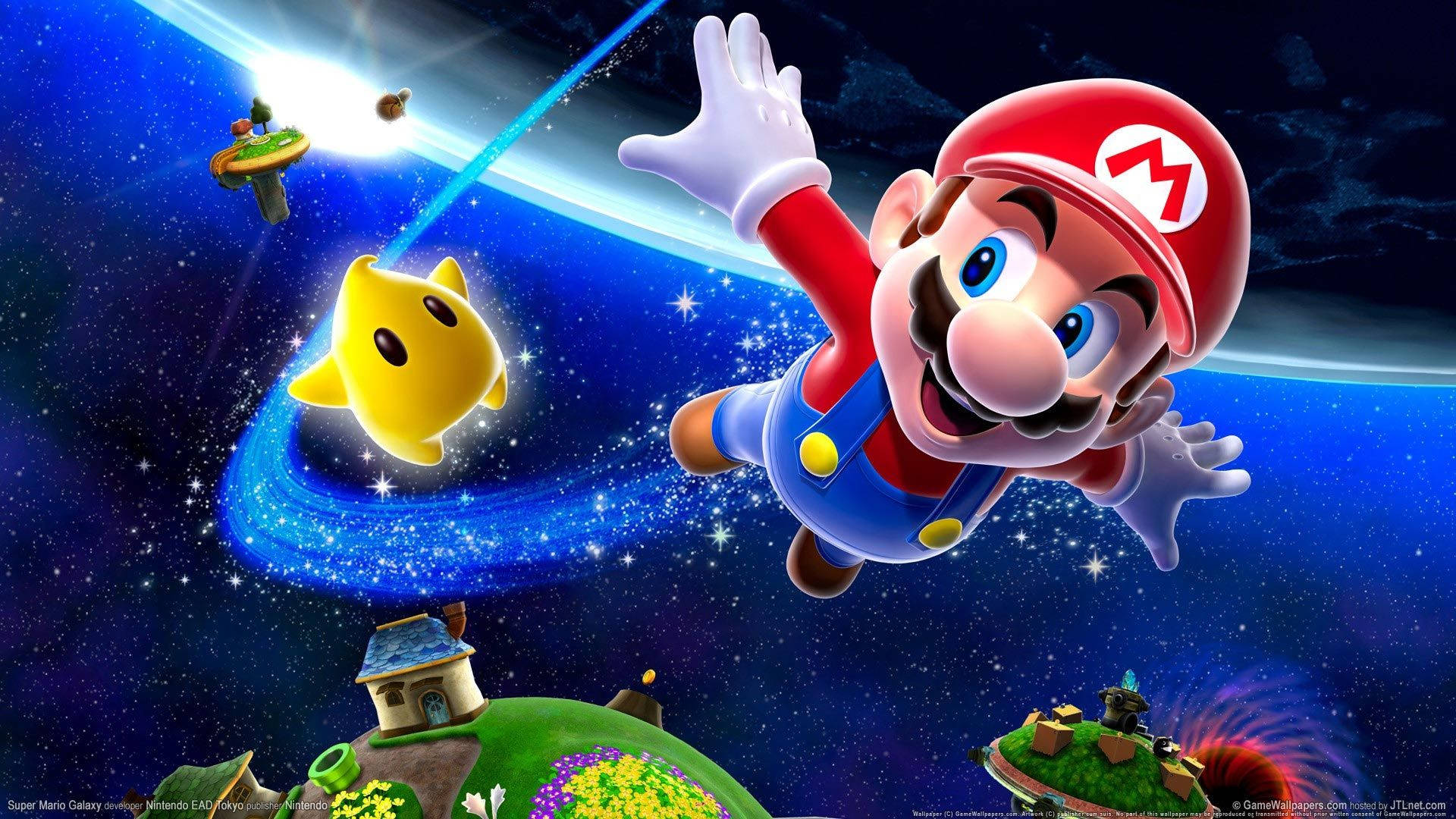 Super Mario Bros. Galaxy 2 Background