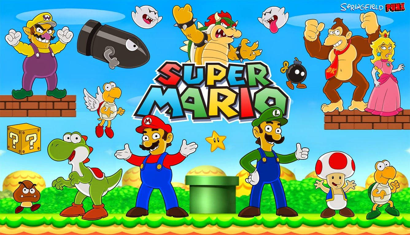 Super Mario Bros Wallpapers Background