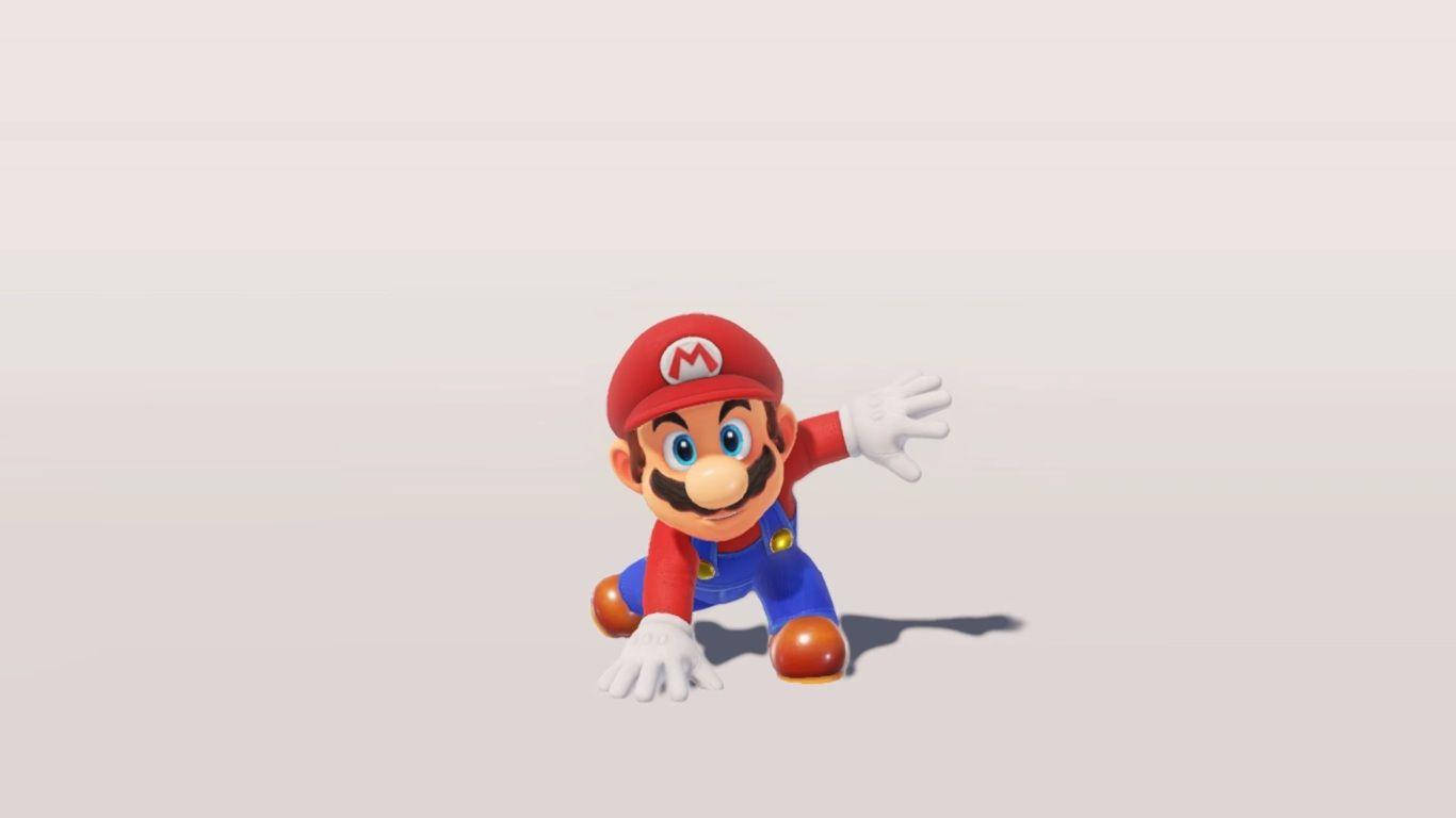 Super Mario Odyssey Mario Superhero Pose