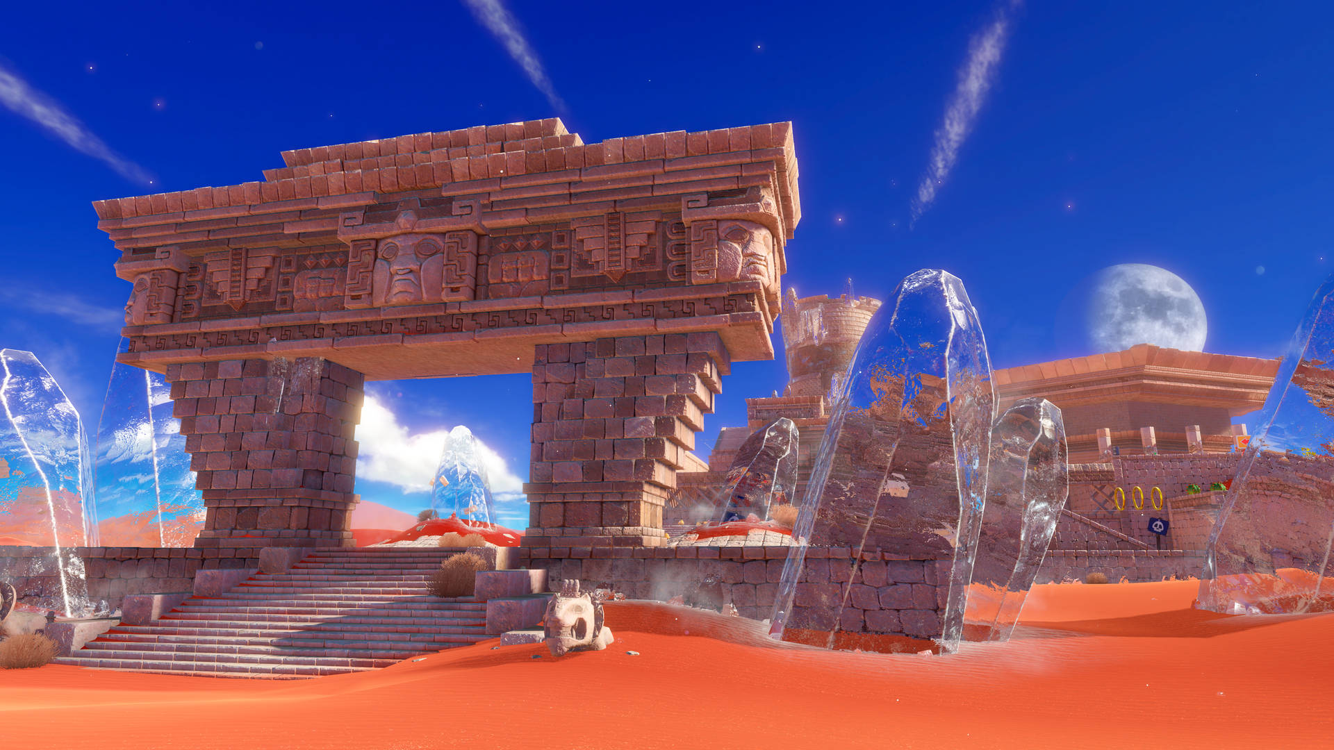 Super Mario Odyssey Sand Kingdom Background