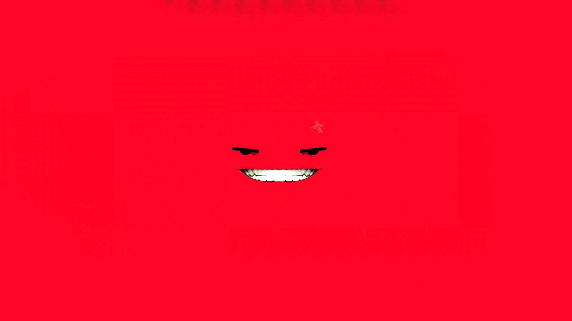 Super Meat Boy Eyes And Teeth Background