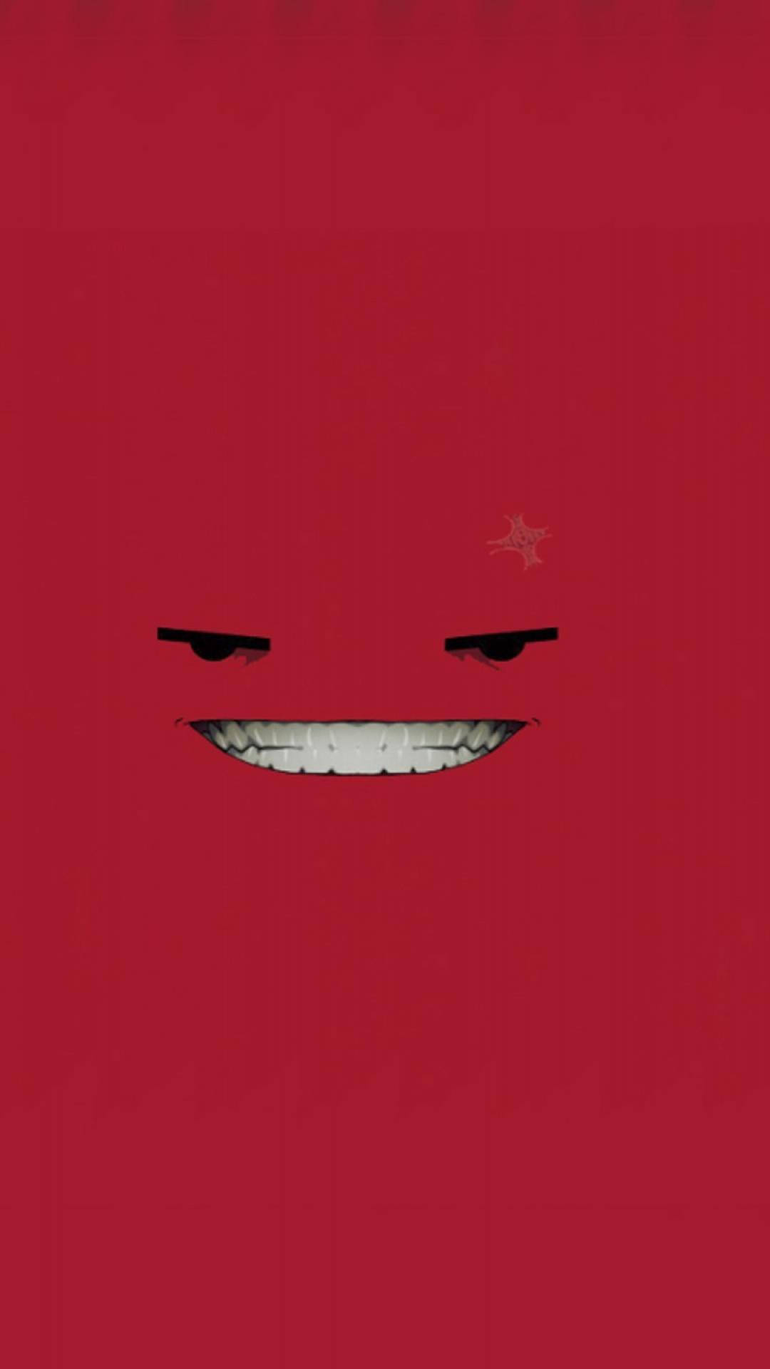 Super Meat Boy On Red Background