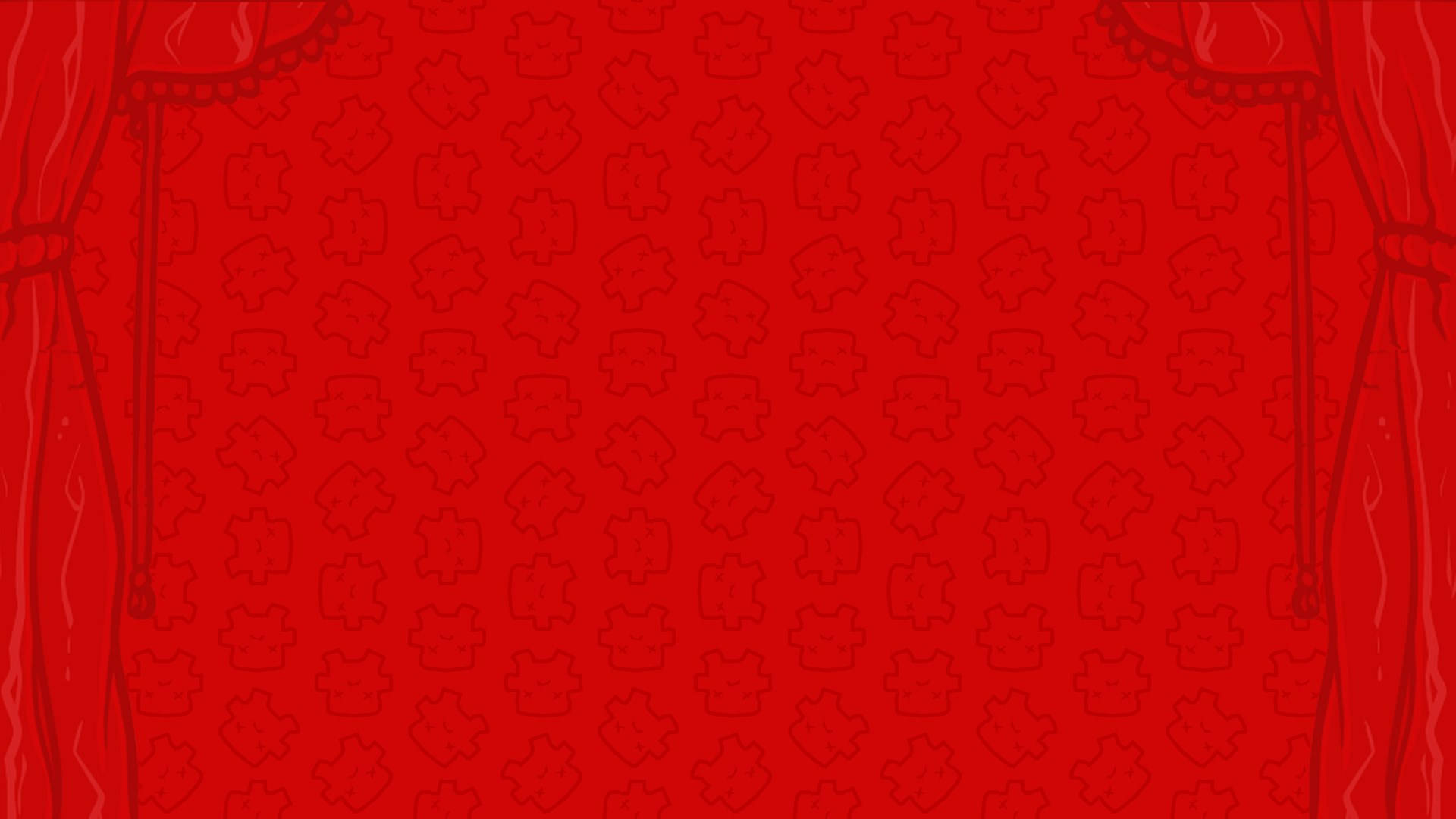 Super Meat Boy Red Background