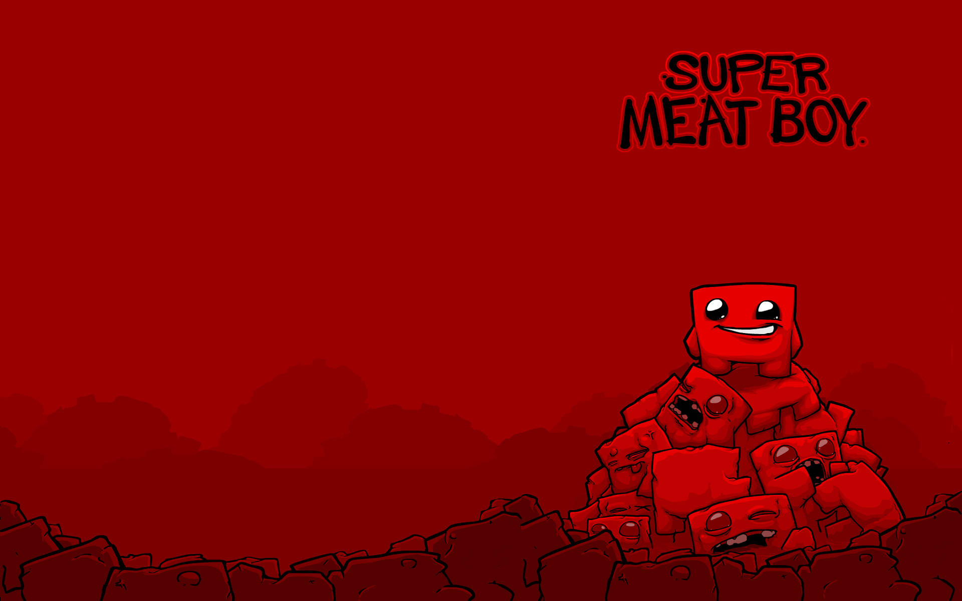 Super Meat Boy Sad Background