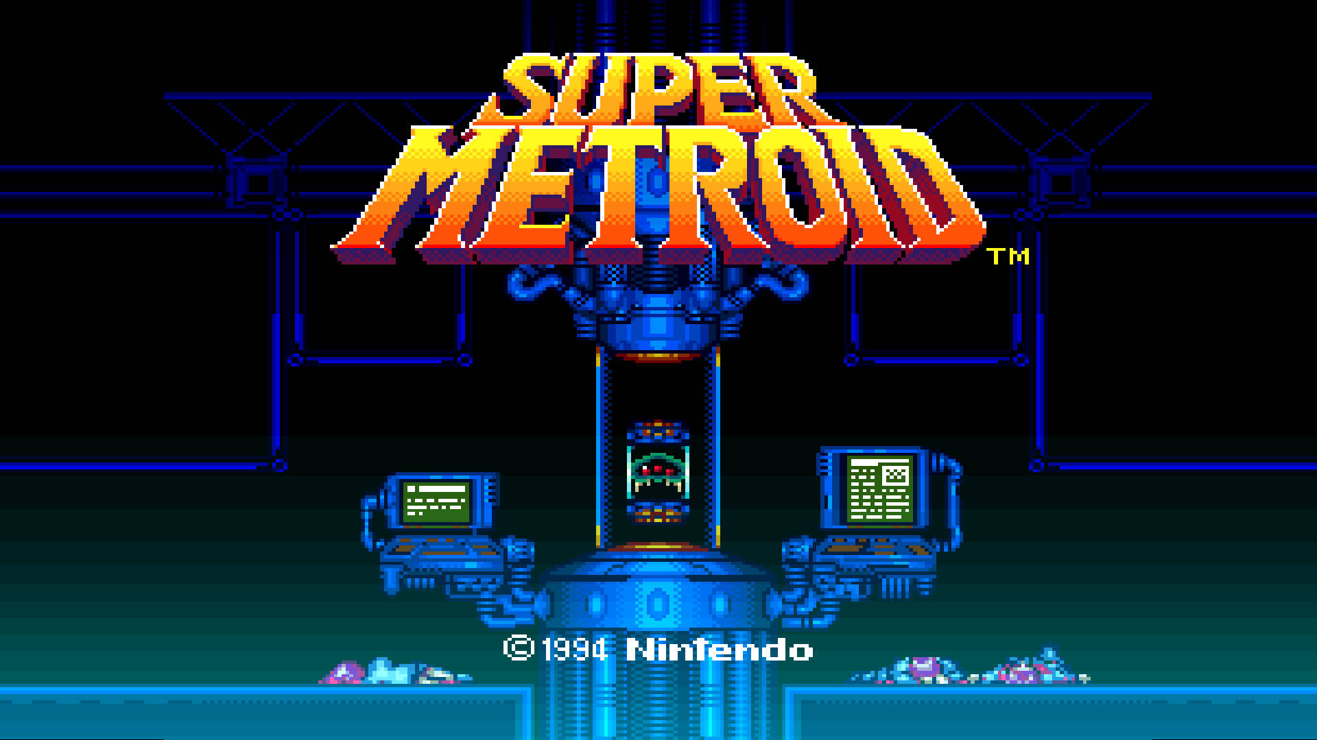 Super Metroid Nintendo Background