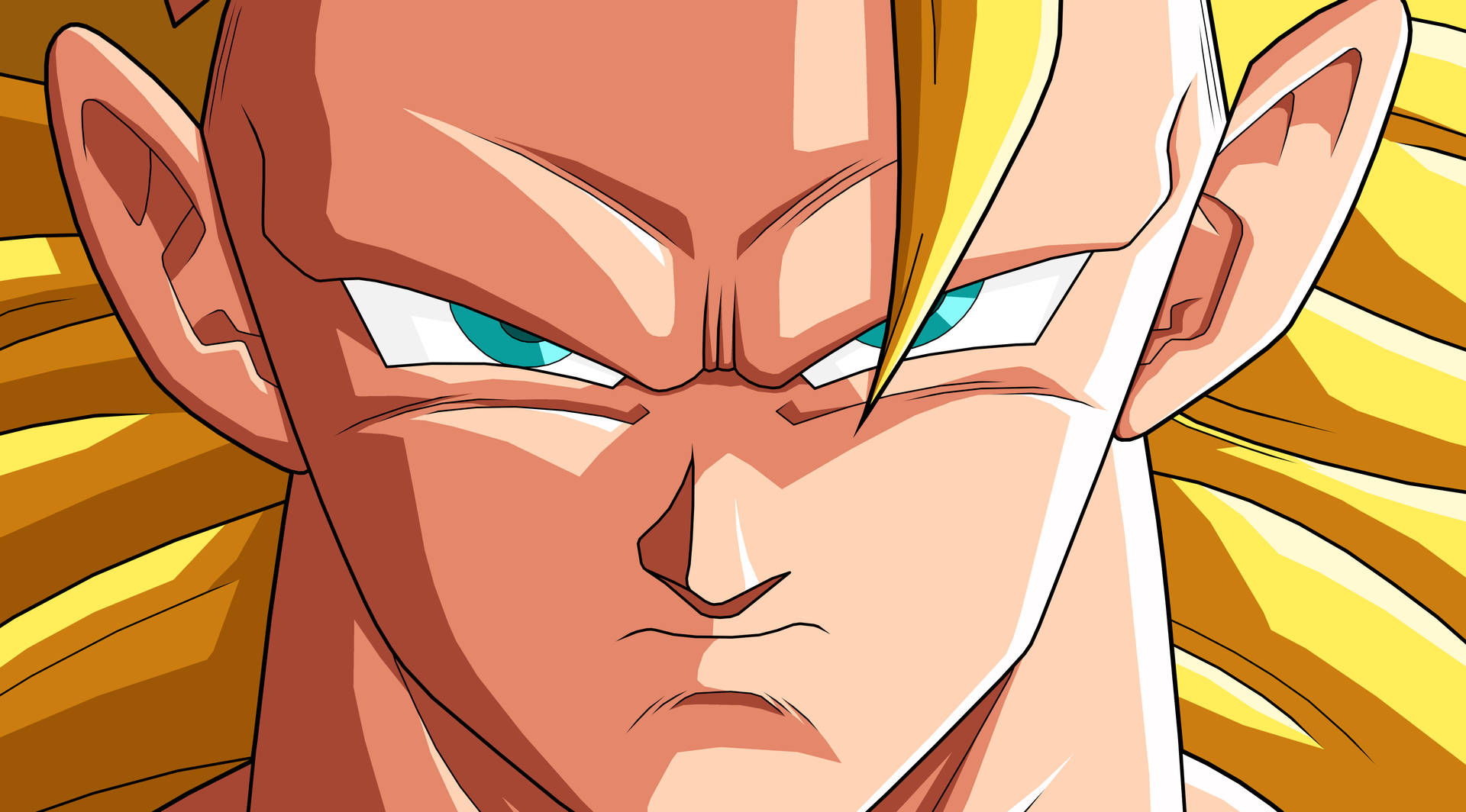 Super Saiyan 3 Awesome Goku Background