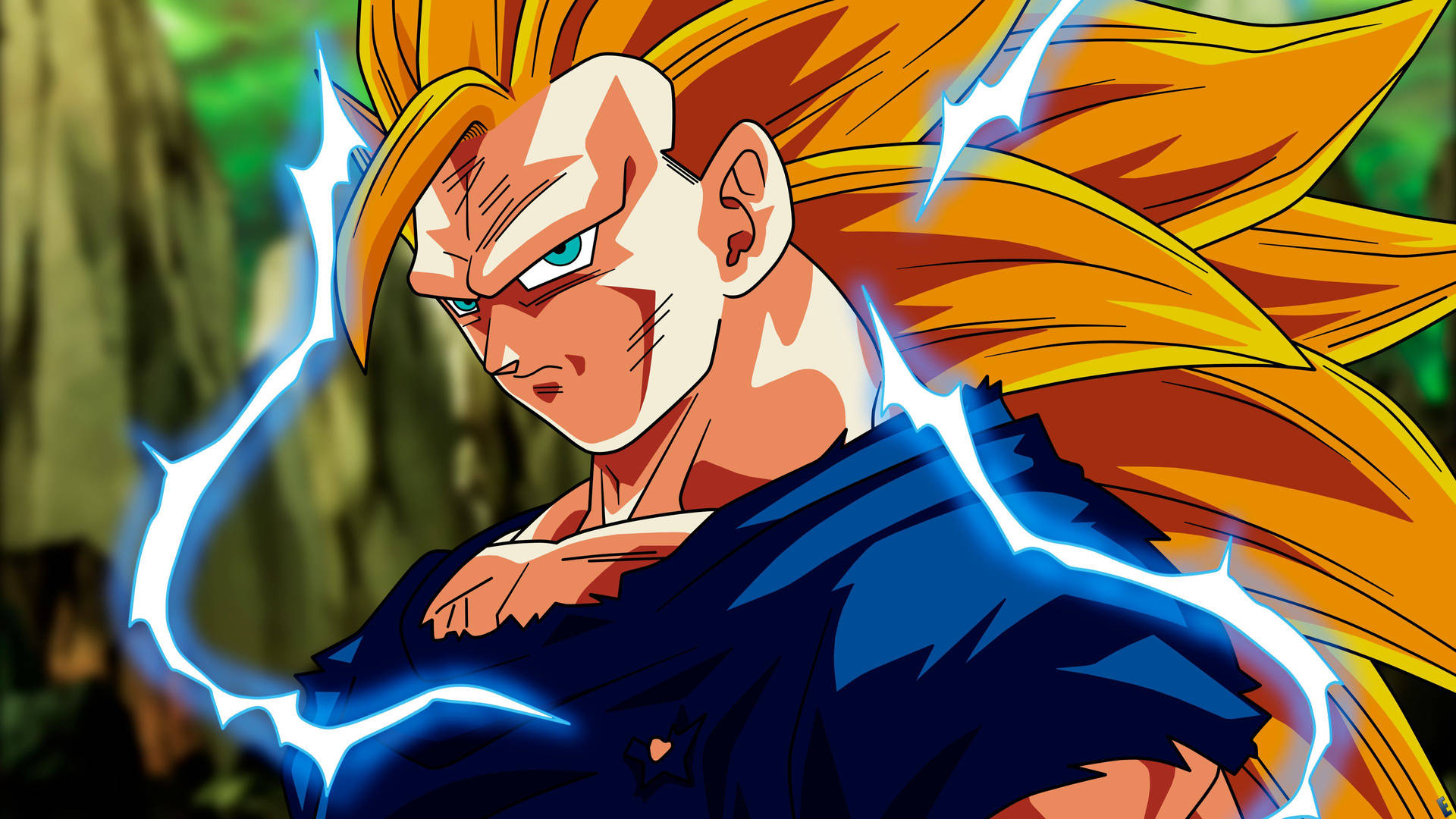 Super Saiyan 3 Goku Dbz 4k Background