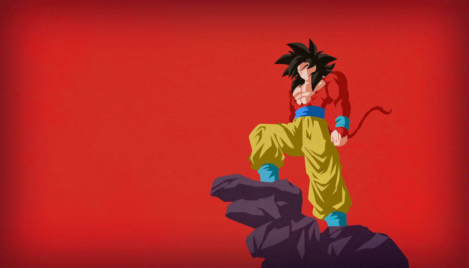 Super Saiyan 4 Goku! Background