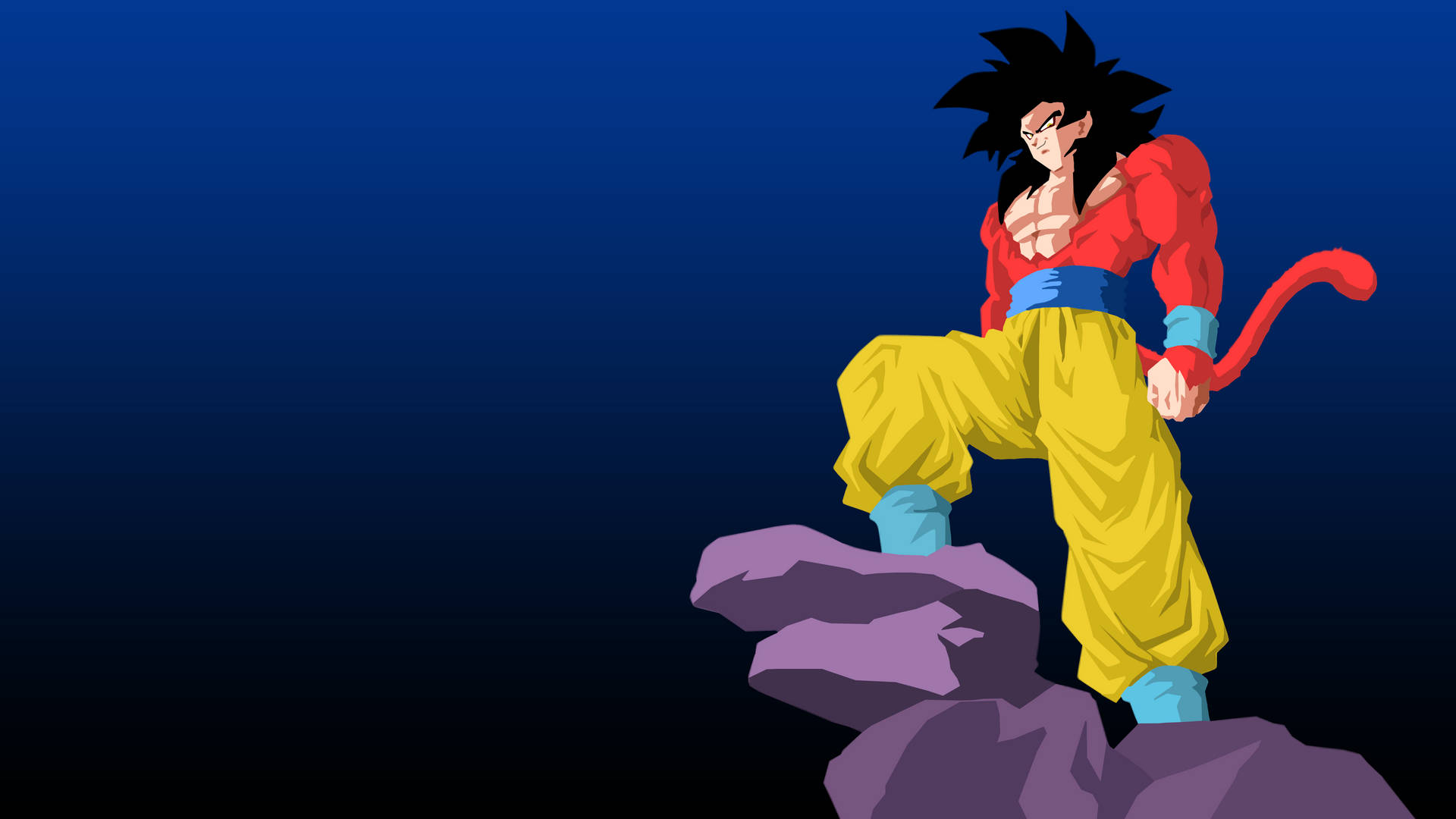 Super Saiyan 4 Goku Dbz 4k Background