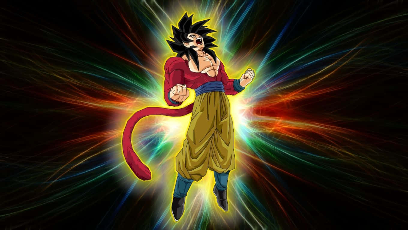 Super Saiyan 4 Goku Background