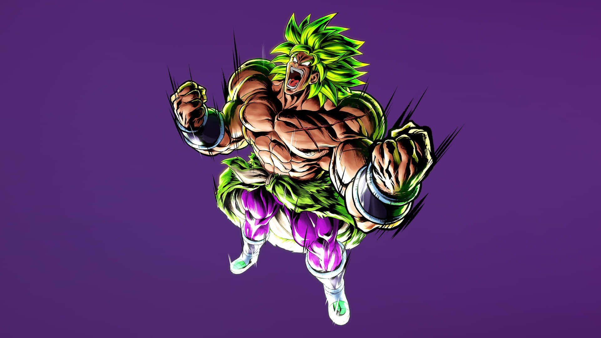 Super Saiyan Broly In 4k Background