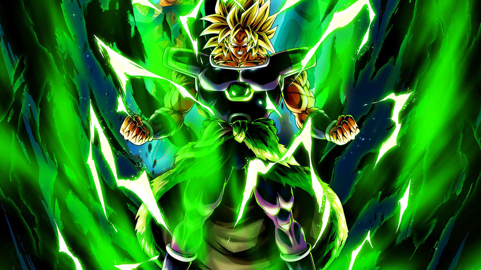 Super Saiyan Broly In 4k Background