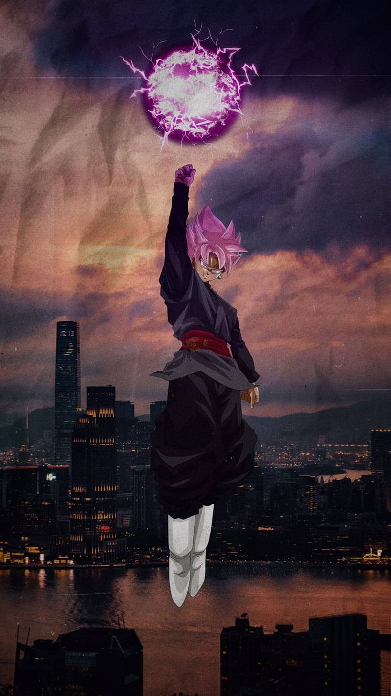 Super Saiyan Rose Black Goku Live Background