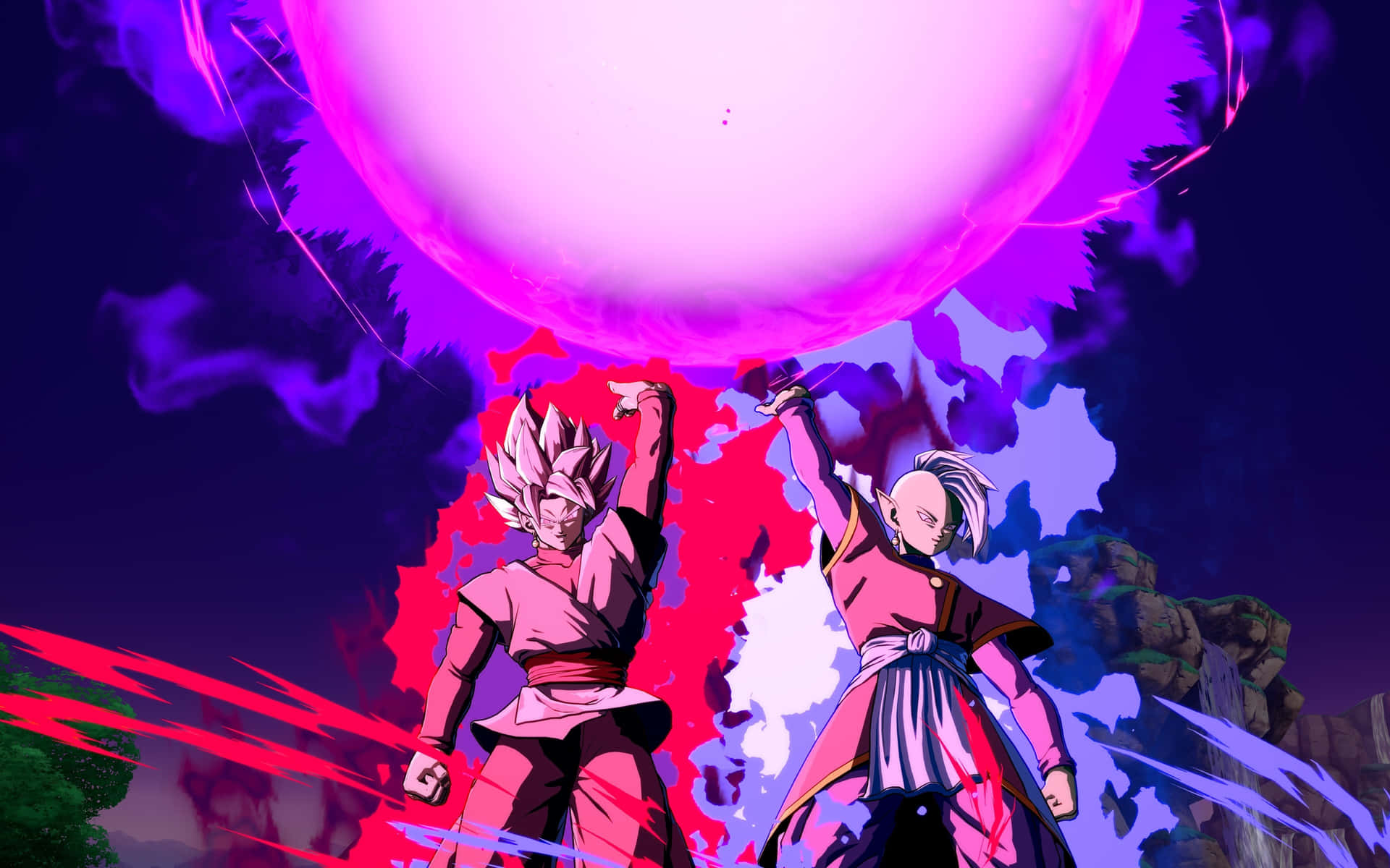 Super Saiyan Rose Goku Black 4k Wallpaper Background