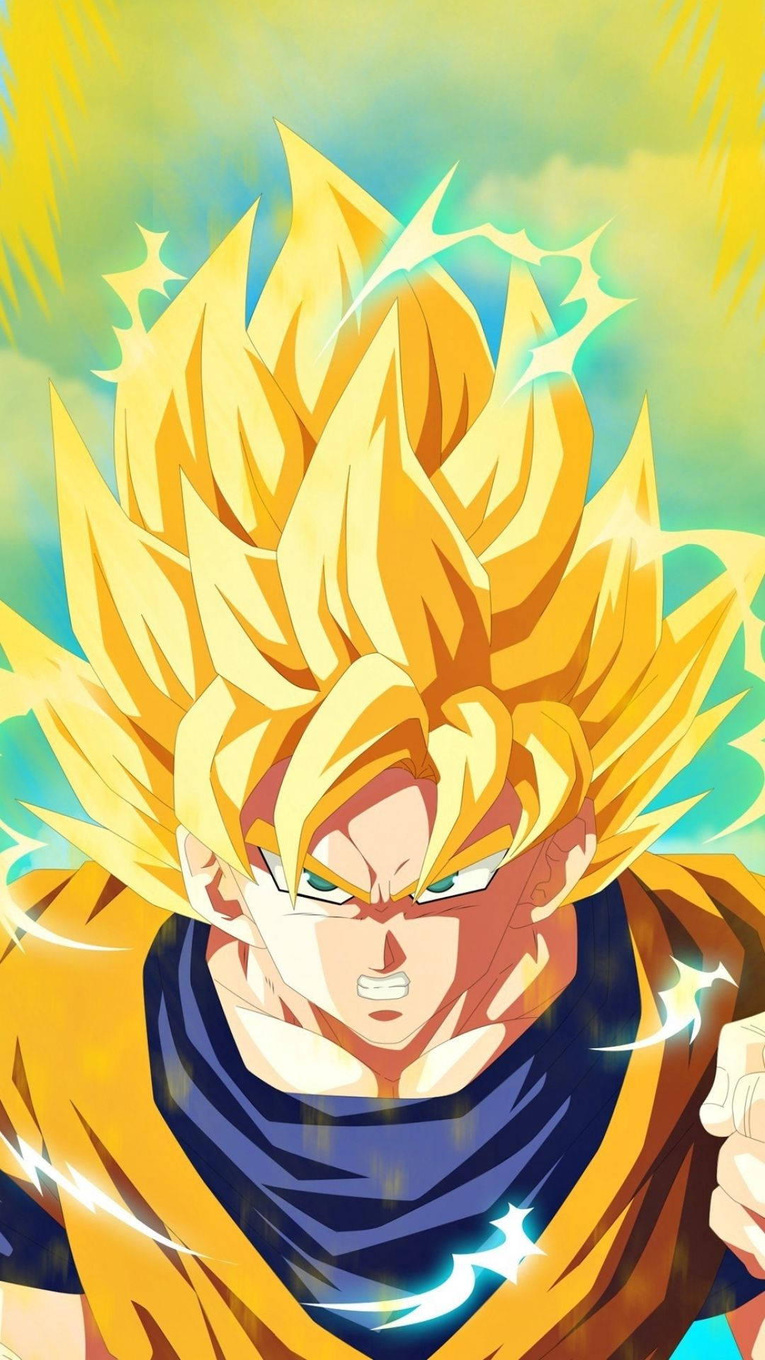 Super Saiyan Son Goku Iphone Background