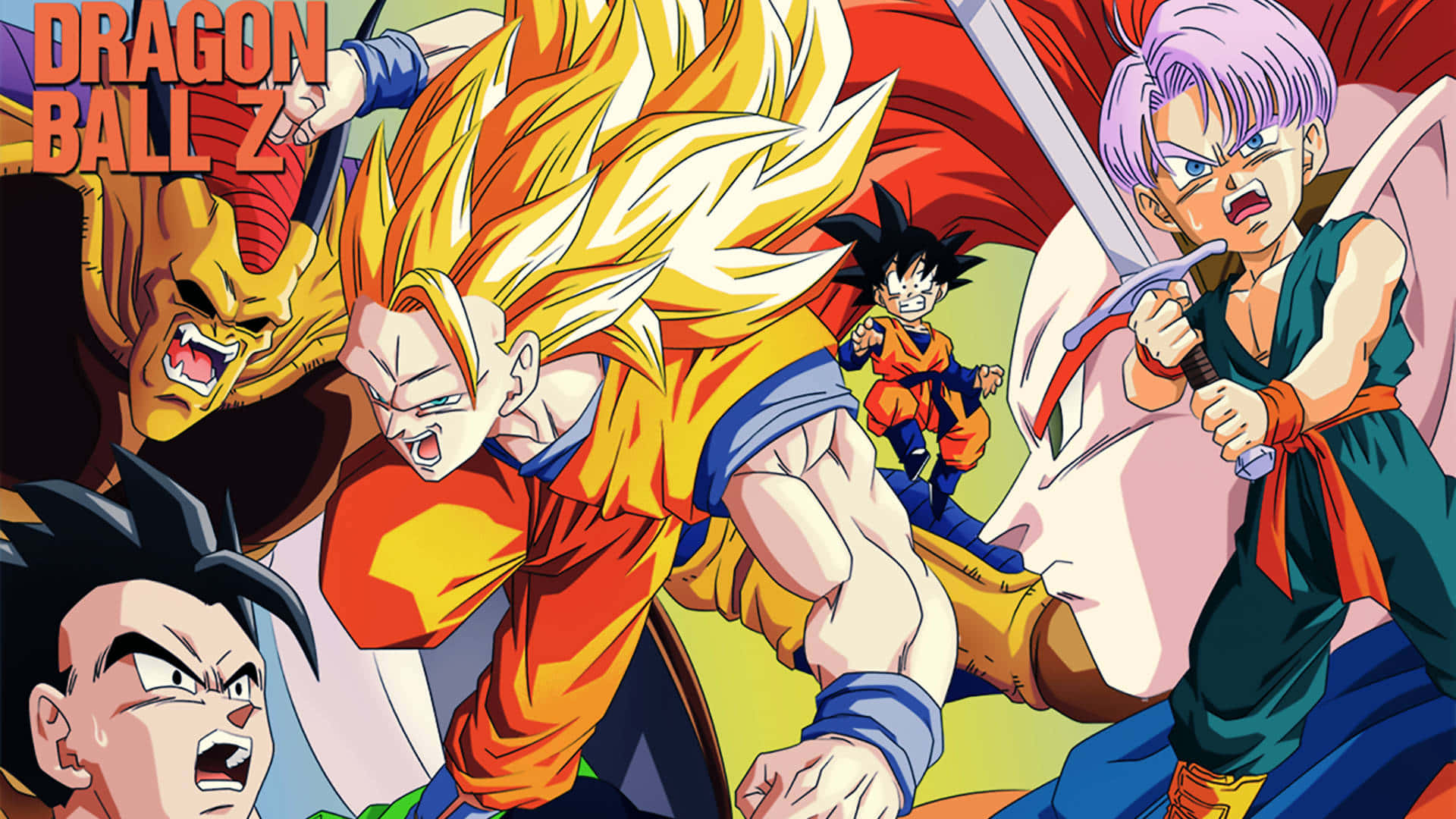 Super Saiyan Trunks Of The Future Background