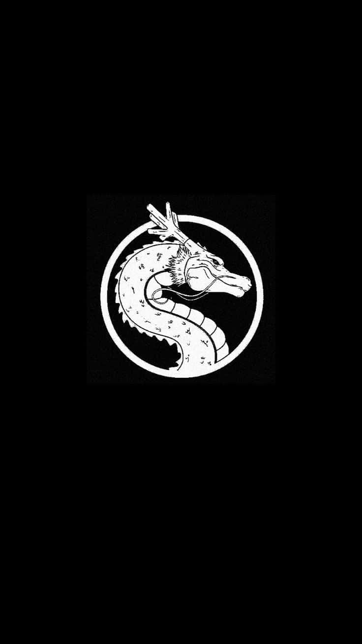 Super Saiyan White And Black Dragon Ball Background