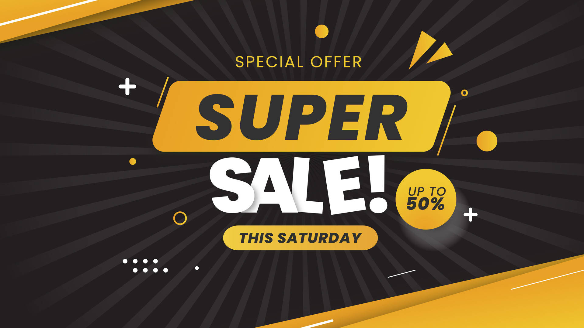 Super Saturday Sale Extravaganza Background