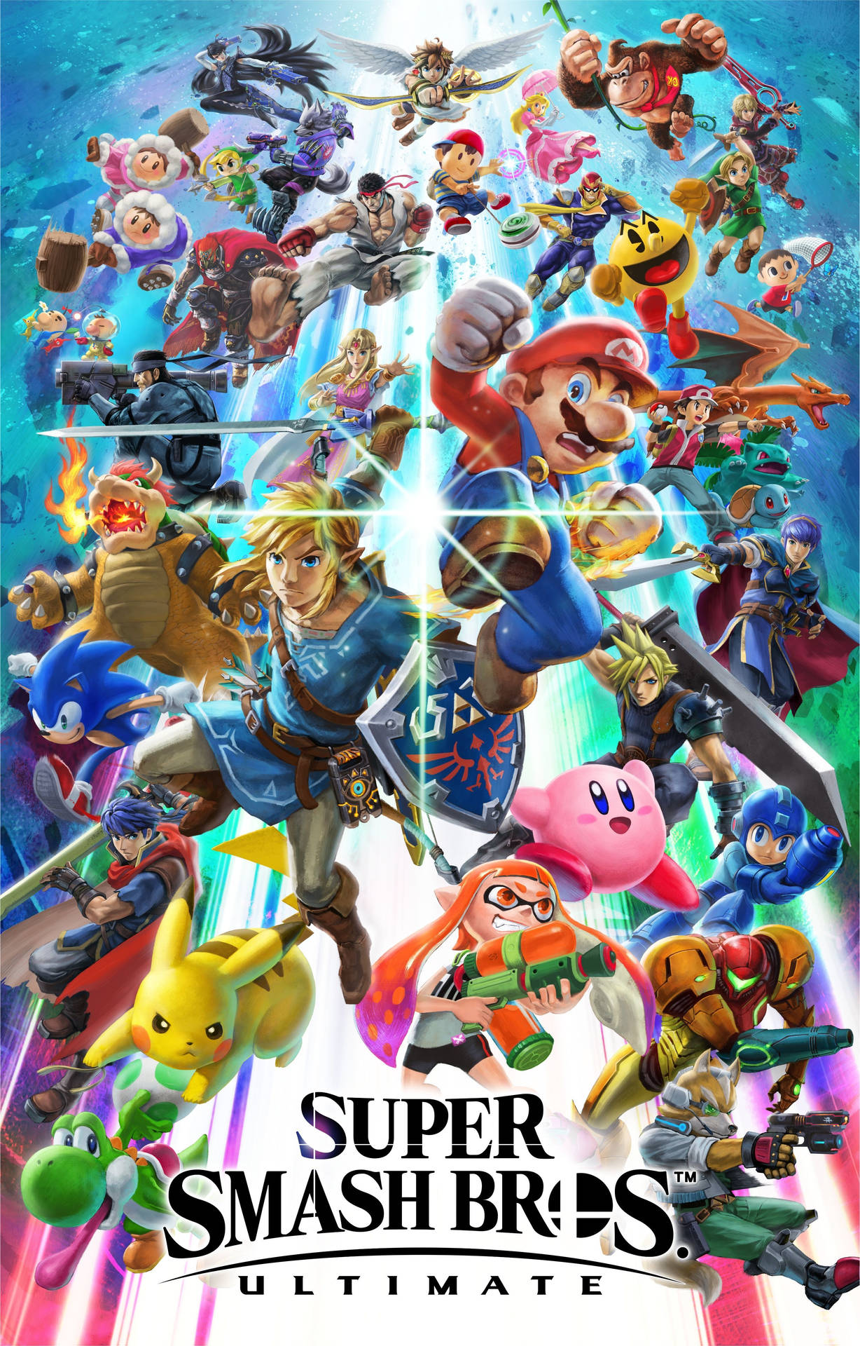 Super Smash Bros Ultimate Free Fall Background